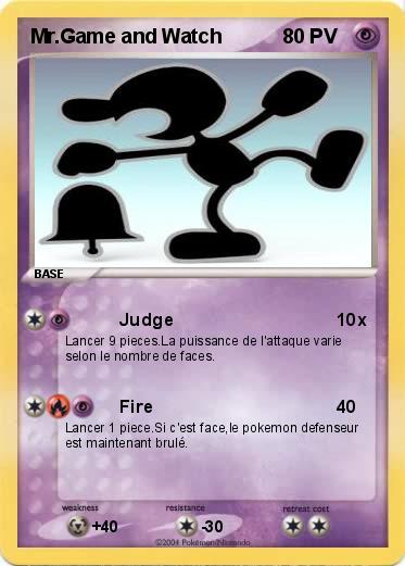 Pokemon Mr.Game and Watch