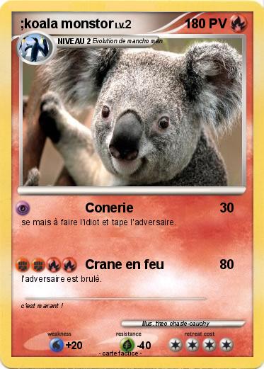 Pokemon ;koala monstor