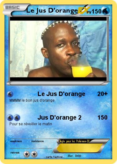 Pokemon Le Jus D'orange