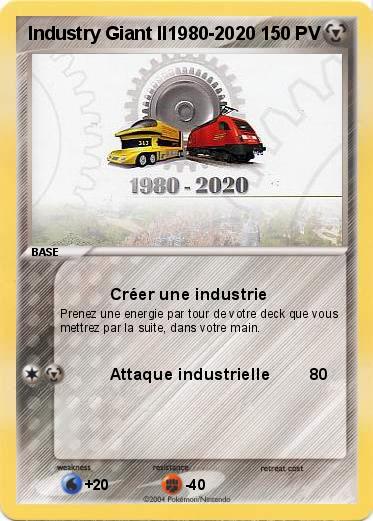 Pokemon Industry Giant II1980-2020