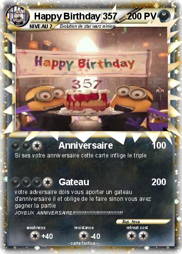 Pokemon Happy Birthday 357