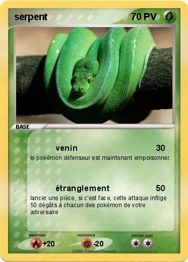 Pokemon serpent