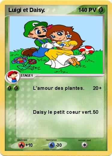 Pokemon Luigi et Daisy.