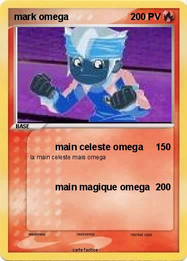 Pokemon mark omega