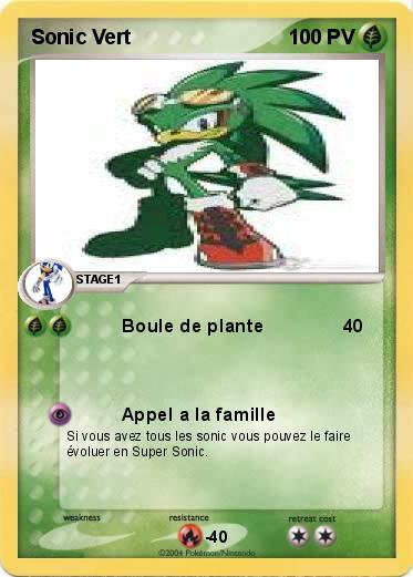 Pokemon Sonic Vert