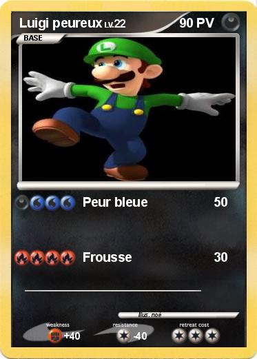 Pokemon Luigi peureux