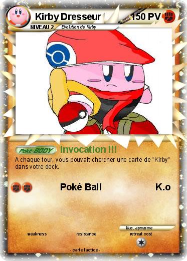 Pokemon Kirby Dresseur