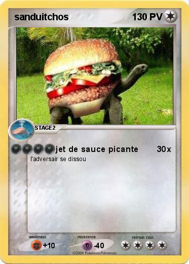 Pokemon sanduitchos