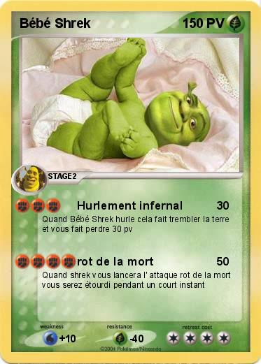 Pokemon Bébé Shrek