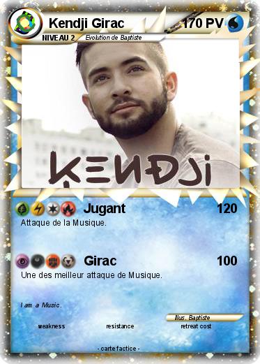 Pokemon Kendji Girac