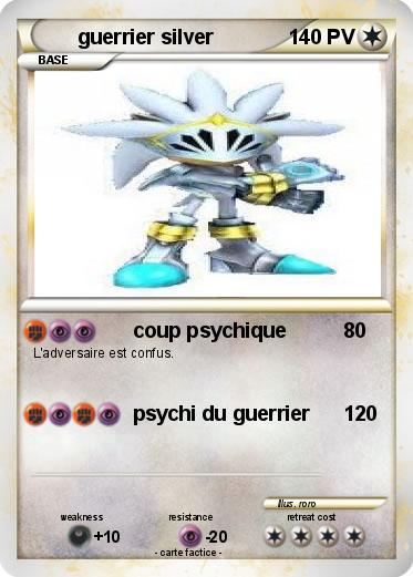 Pokemon guerrier silver