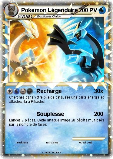 carte pokemon legendaire