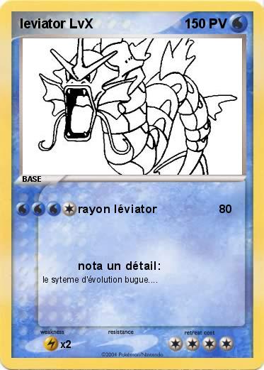 Pokemon leviator LvX