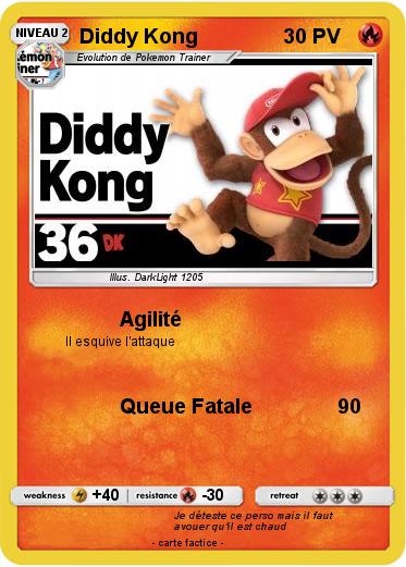 Pokemon Diddy Kong