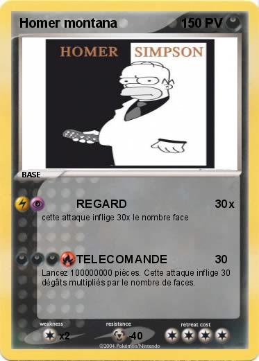Pokemon Homer montana
