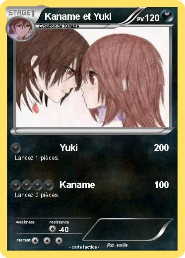 Pokemon Kaname et Yuki
