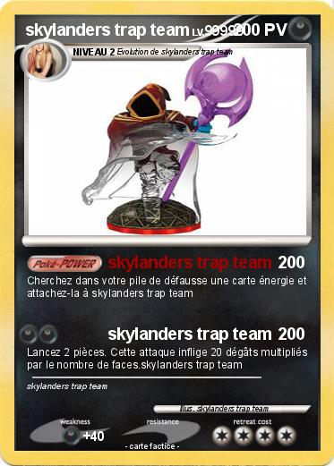 Pokemon skylanders trap team