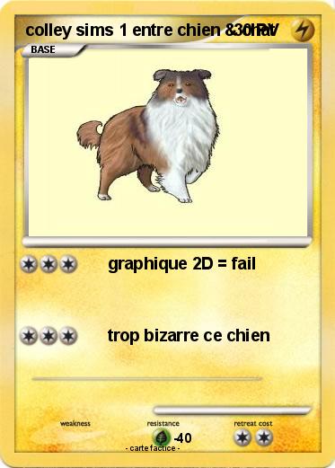 Pokemon colley sims 1 entre chien & chat