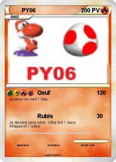 Pokemon PY06