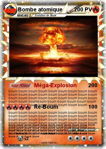 Pokemon Bombe atomique