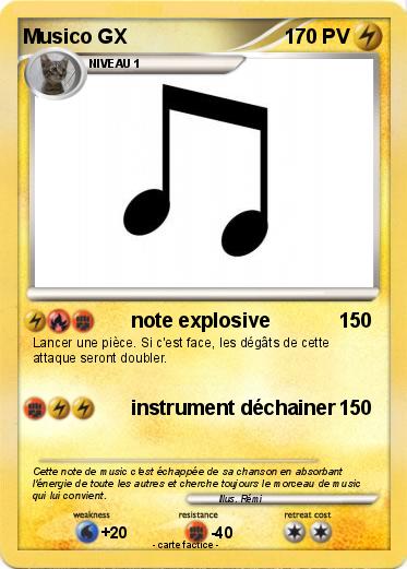 Pokemon Musico GX