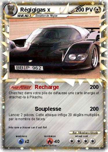 Carta pokemon regigigas ex