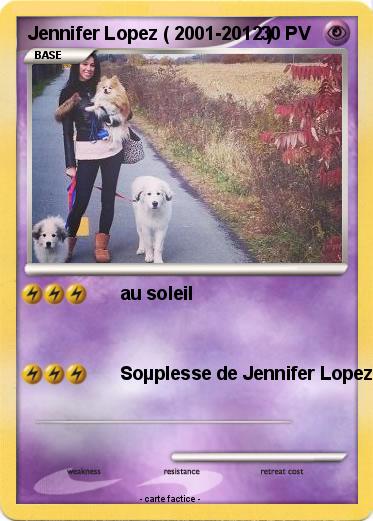 Pokemon Jennifer Lopez ( 2001-2012 )