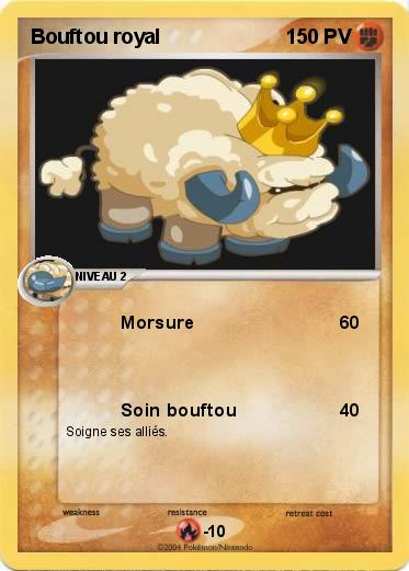Pokemon Bouftou royal