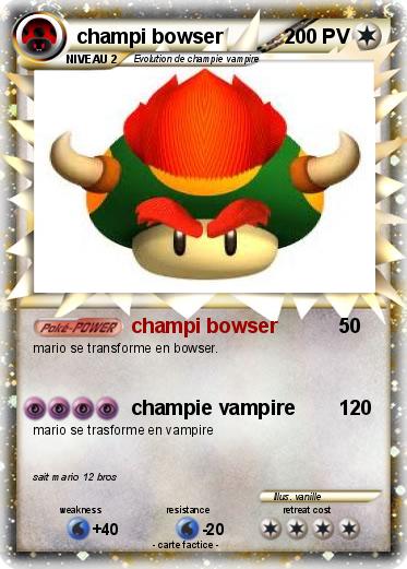 Pokemon champi bowser