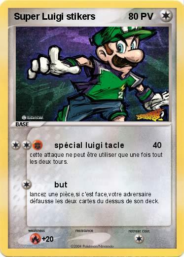 Pokemon Super Luigi stikers