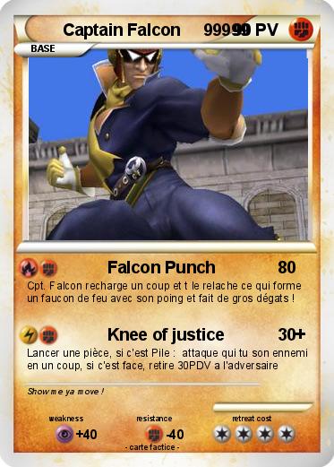Pokemon Captain Falcon     99999