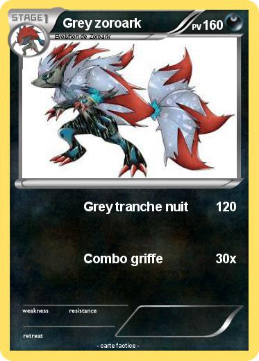 Pokemon Grey zoroark