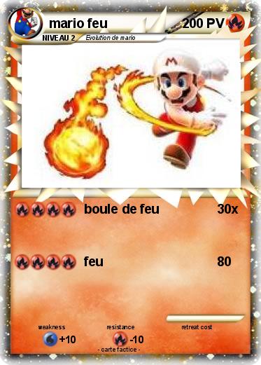 Pokemon mario feu