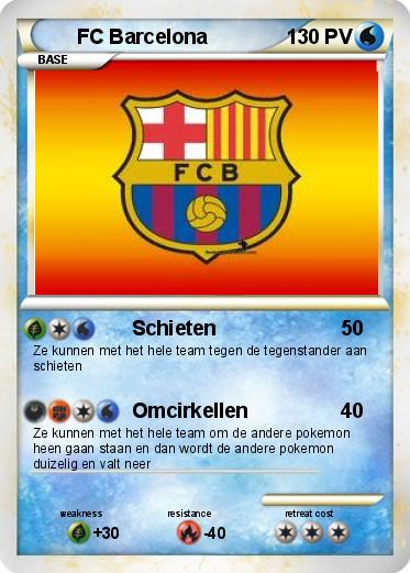 Pokemon FC Barcelona
