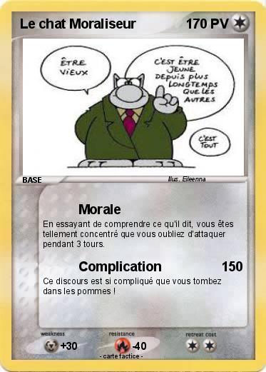 Pokemon Le chat Moraliseur