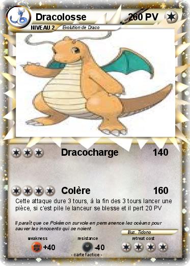 Pokemon Dracolosse                2