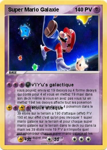 Pokemon Super Mario Galaxie