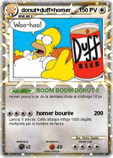 Pokemon donut+duff=homer