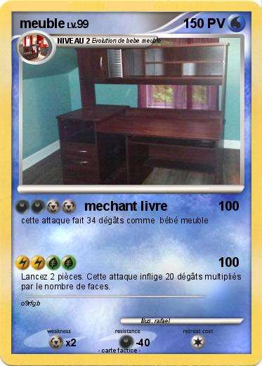 Pokemon meuble