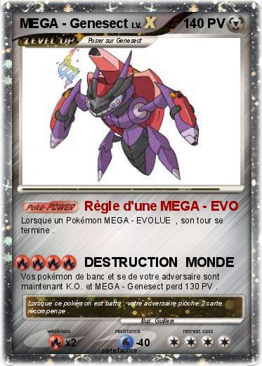 Pokemon MEGA - Genesect