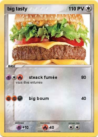 Pokemon big tasty