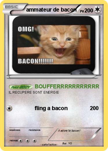 Pokemon ammateur de bacon