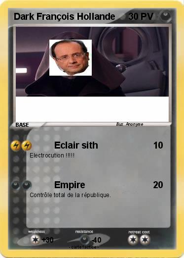 Pokemon Dark François Hollande
