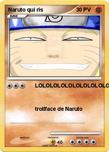 Pokemon Naruto qui ris