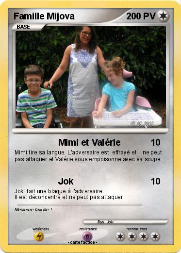 Pokemon Famille Mijova