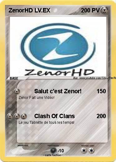 Pokemon ZenorHD LV.EX