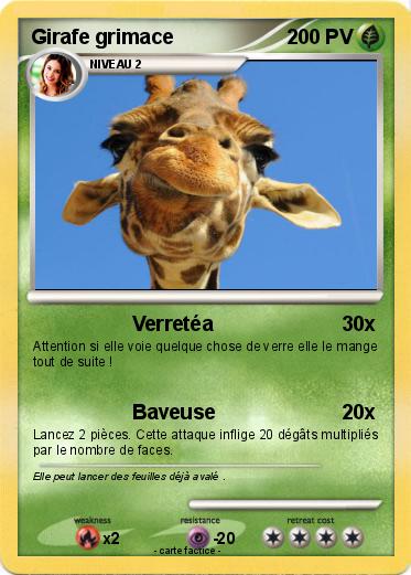 Pokemon Girafe grimace