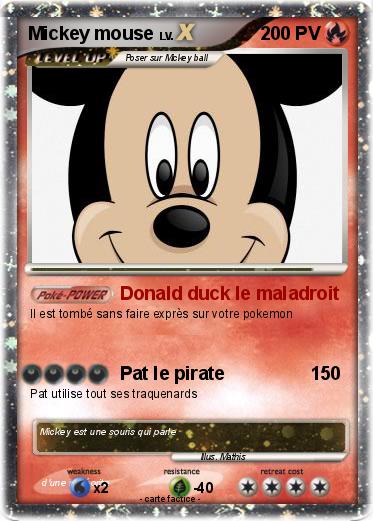 Pokemon Mickey mouse