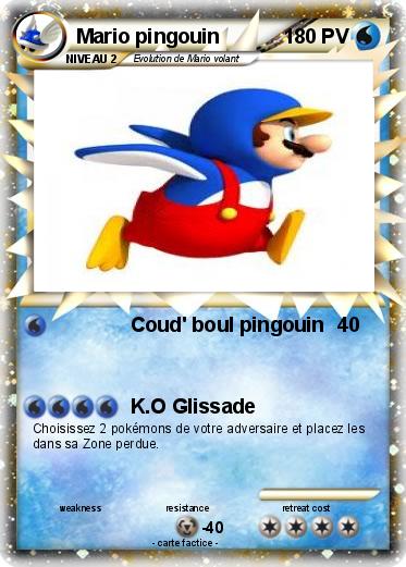 Pokemon Mario pingouin