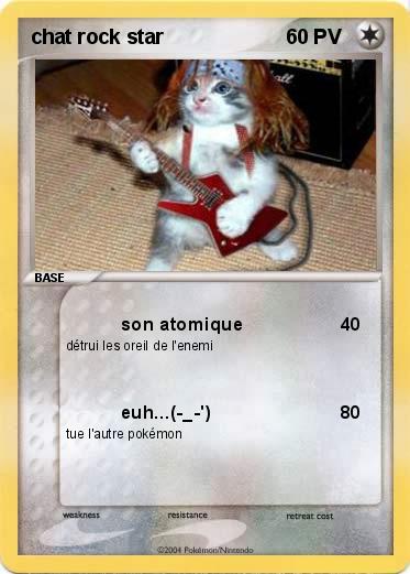 Pokemon chat rock star